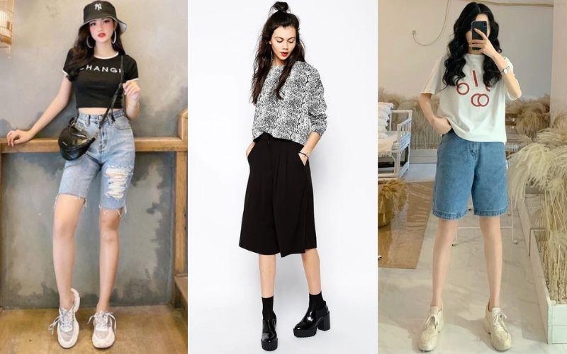 Cách Phối Đồ Với Quần Ngố Nữ Cá Tính Dành Cho Những Ngày Hè