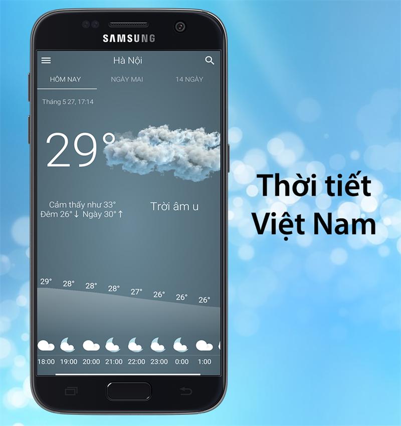 Thời tiết Việt Nam - Ứng dụng dự báo thời tiết