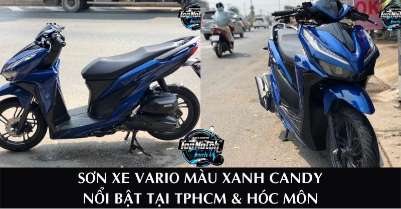 Sơn Xe Vario Màu Xanh Candy Tại Sơn Xe Giá Tốt