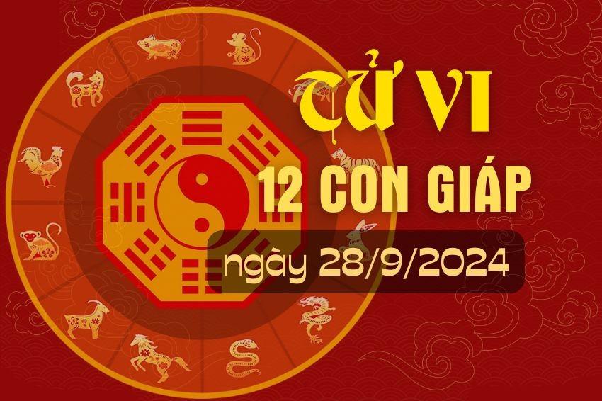 Tử vi hàng ngày - Tử vi 12 con giáp hôm nay ngày 28/9/2024