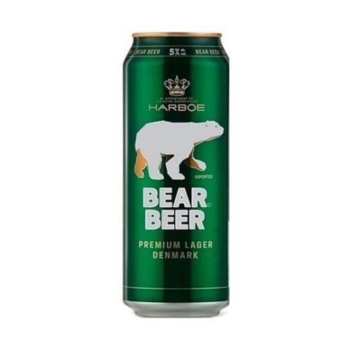 Bia Đức Bear Beer Lager (Bia Gấu) 5% lon 500ml