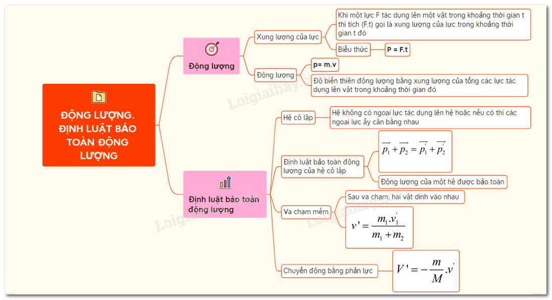Lý thuyết Động lượng - Định luật bảo toàn động lượng