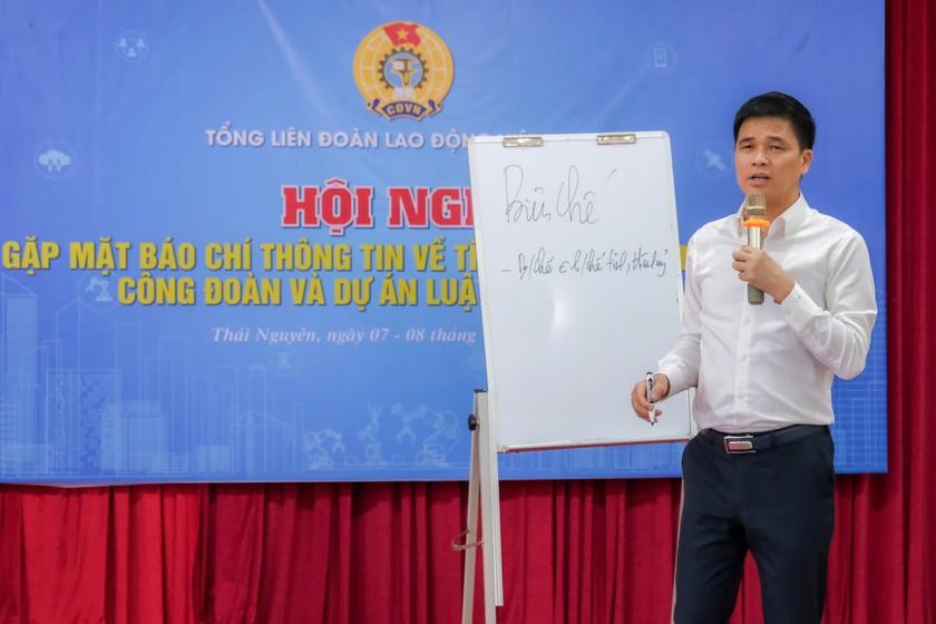 Dự thảo Luật Công đoàn (sửa đổi): Hoàn thiện quy định về tổ chức bộ máy công đoàn