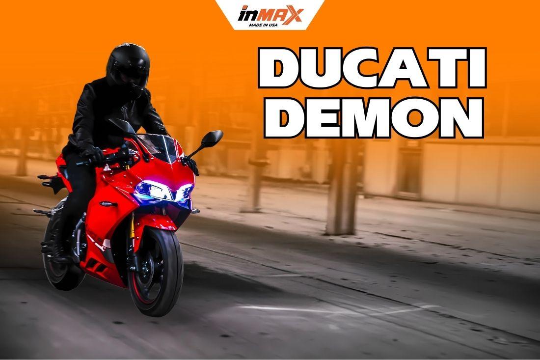 Review xe mô tô GPX Ducati Demon 150GR