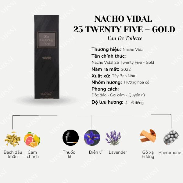 Nacho Vidal 25 Twenty Five - Gold