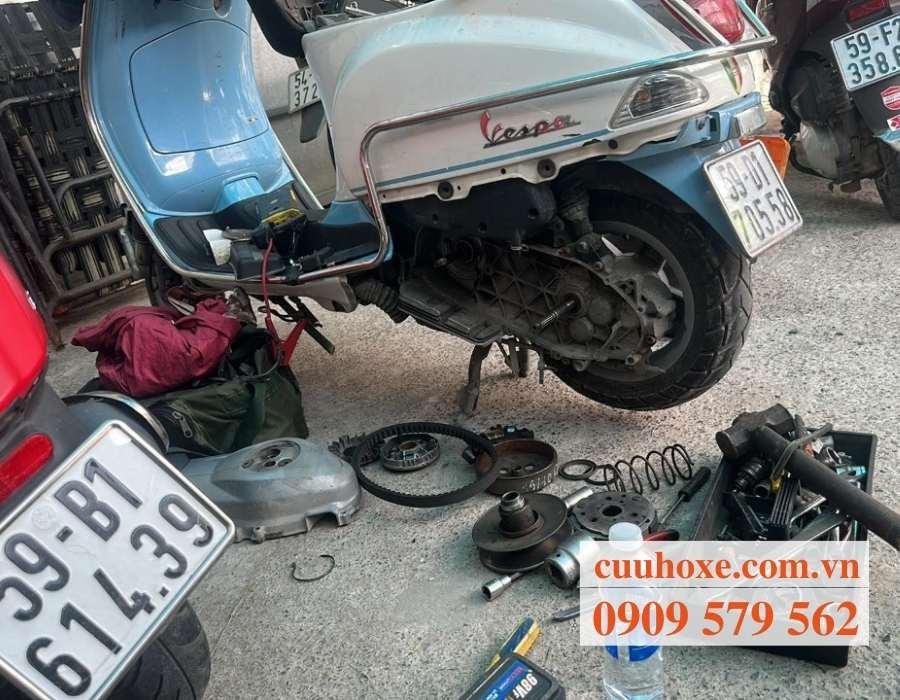 sửa xe Vespa Piaggio tại nhà tận nơi