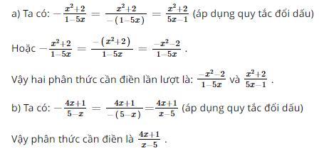 Bài 28, 29, 30, 31, 32  trang 49, 50 SGK Toán 8 tập 1 - Phép trừ các phân thức đại số