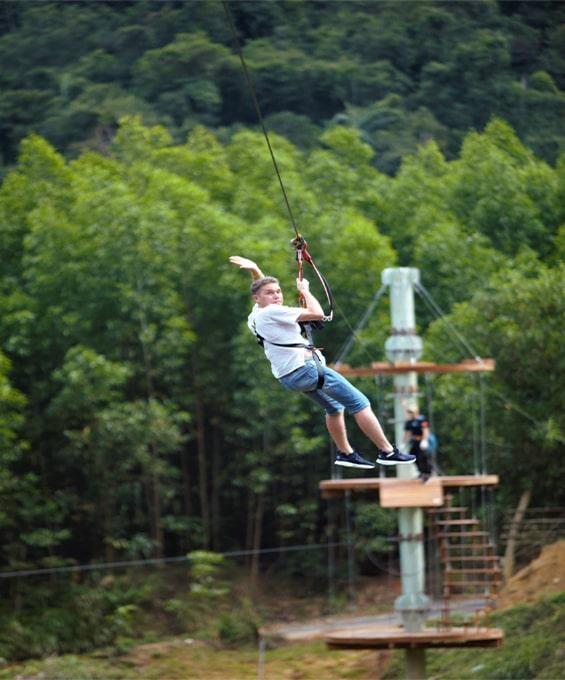 trò chơi mạo hiểm ở nha trang 1