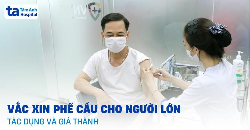 Tiêm vắc xin phế cầu cho người lớn