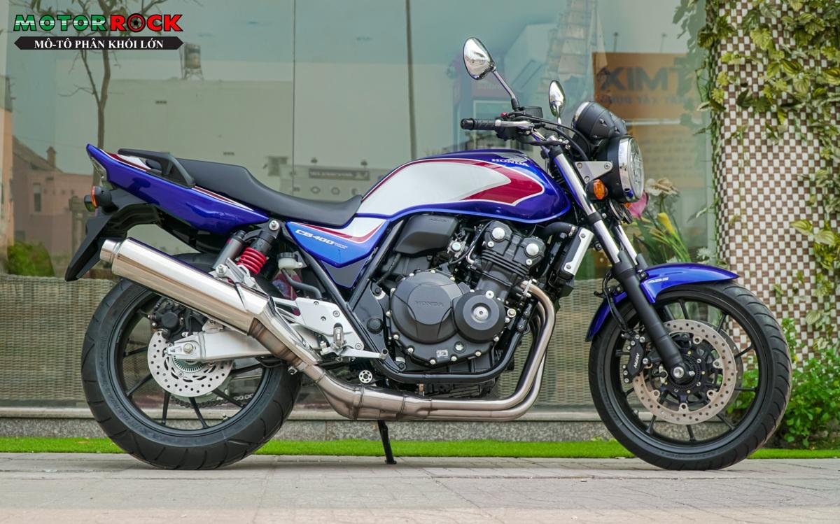 Honda CB400SF 2020 màu xanh trắng