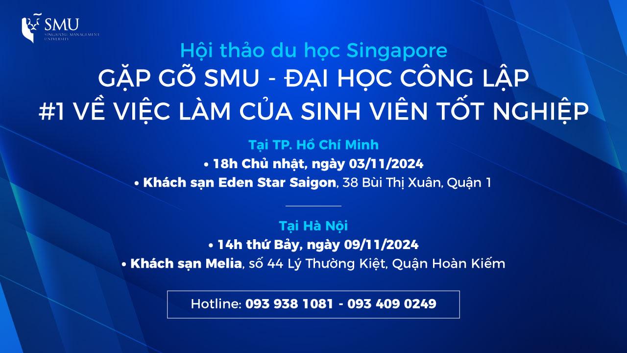 Hội thảo đại học SMU Singapore