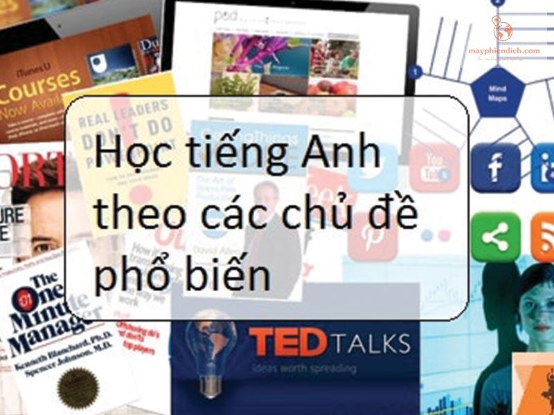 Những chủ đề hay để luyện giao tiếp tiếng Anh