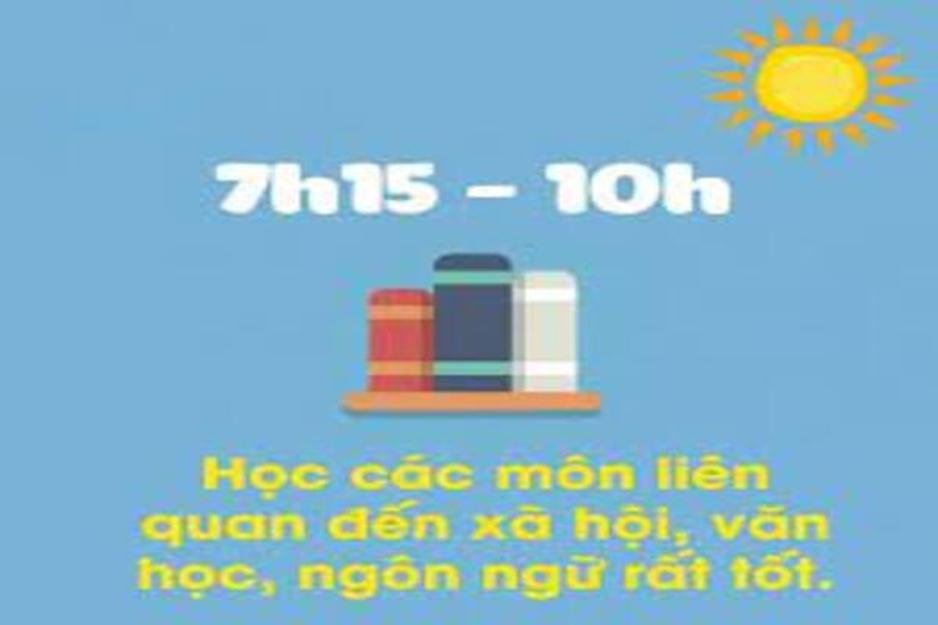 [TopTip] Top 4 Khung Giờ Vàng Giúp Học Bài Tốt Nhất - YBOX