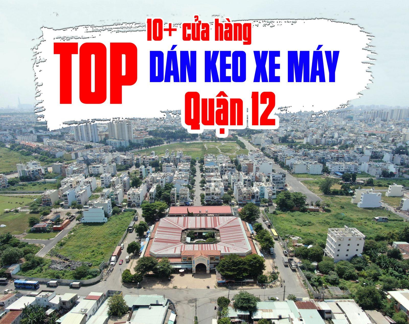 TOP 10+ tiệm dán decal xe máy tại quận 12 uy tín 2023