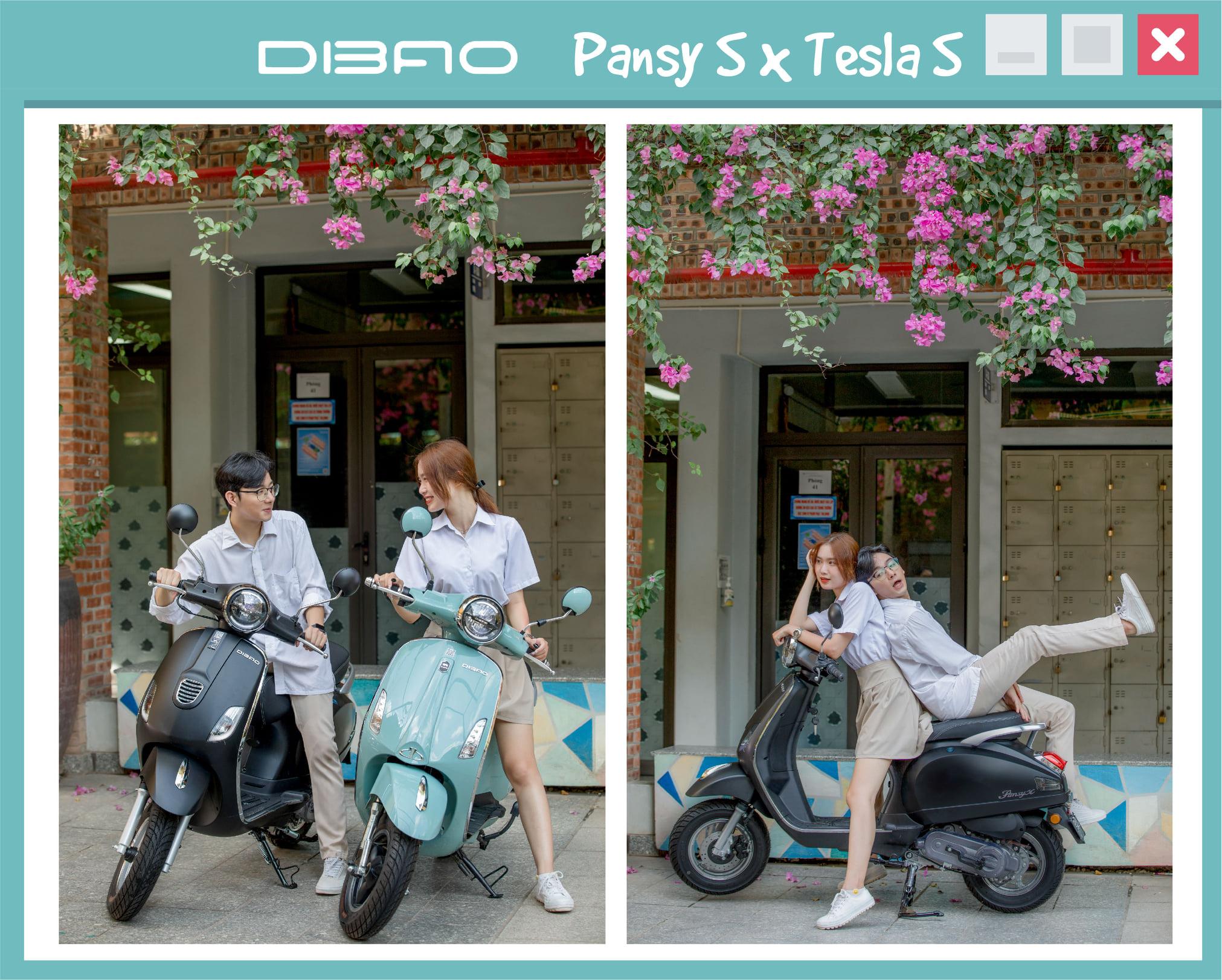 xe máy điện Vespa Dibao Pansy S