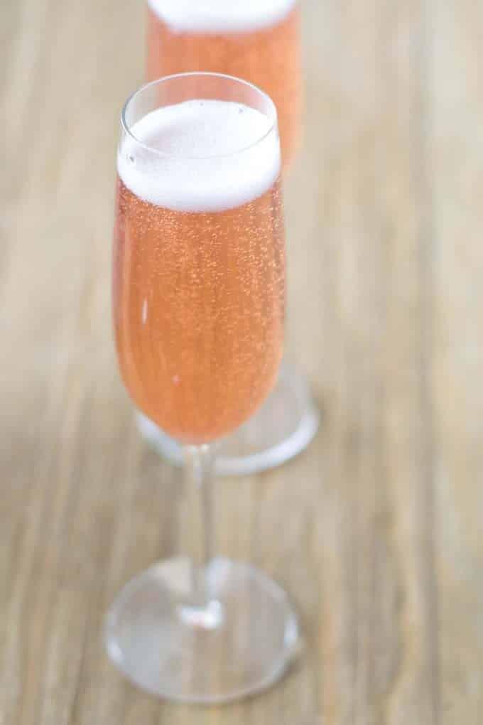 Classic Kir Royale and Variations