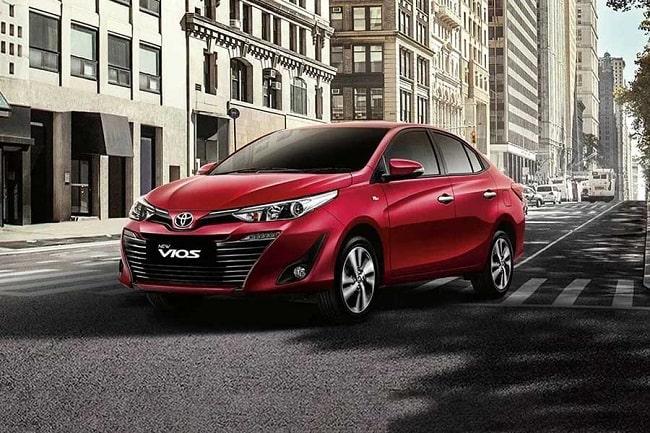 Chiều dài và kích thước xe Vios 2019