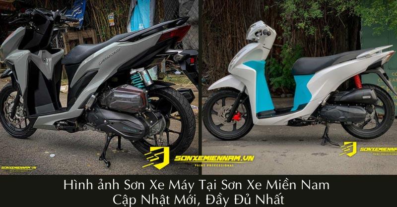 Hình ảnh Sơn Xe Máy Tại Sơn Xe Miền Nam