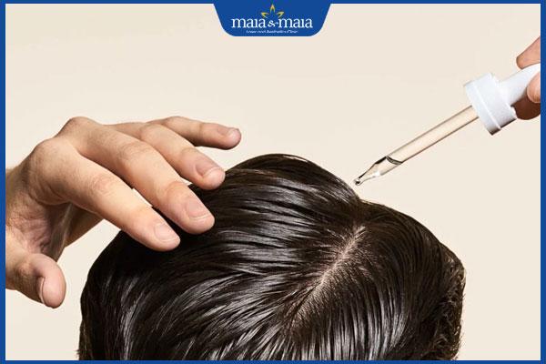 dùng kích thích mọc tóc