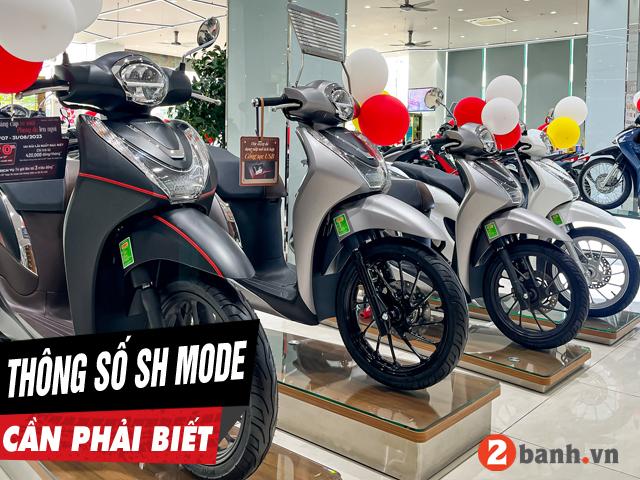 6 thông số xe sh mode 2025 cần phải biết trước khi mua xe - 1