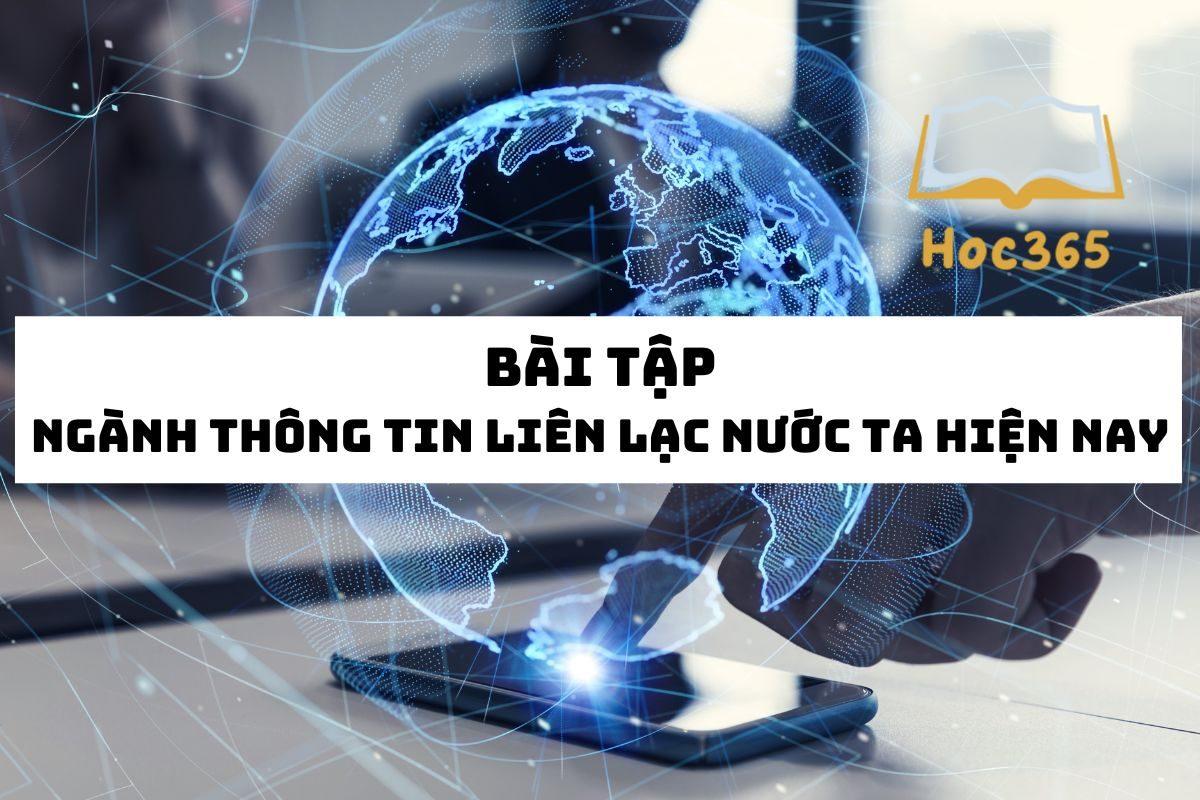 ngành thông tin liên lạc nước ta hiện nay