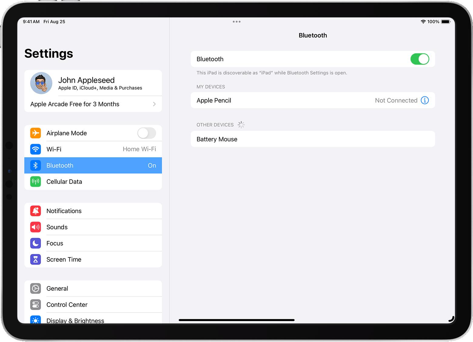 ipados-17-ipad-pro-settings-bluetooth-connect-magic-mouse