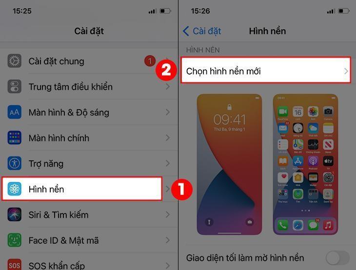 Cách đặt video làm hình nền điện thoại iPhone