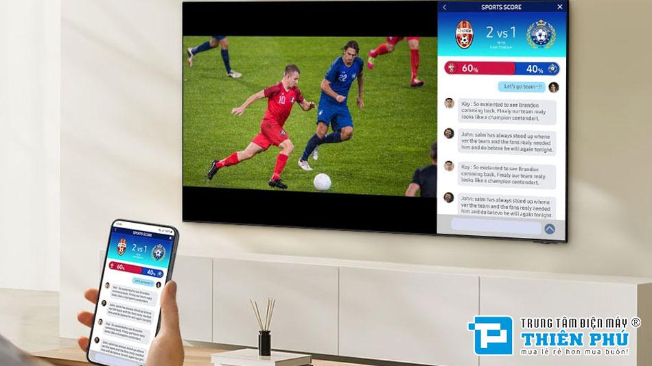 Nhu cầu xem bóng đá, nên chọn mẫu smart tivi nào là phù hợp?
