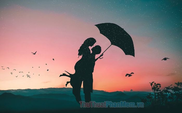 Hình ảnh tình yêu đẹp ngọt ngào