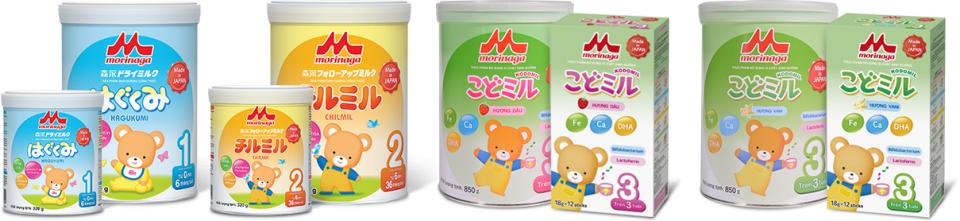 sữa Morinaga Nhật Bản