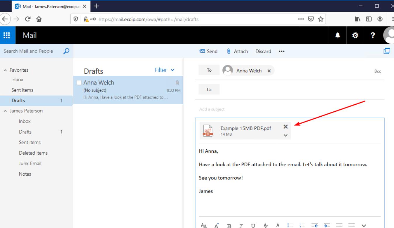 Cách gửi file dung lượng lớn trong Outlook nhanh chóng [2025]