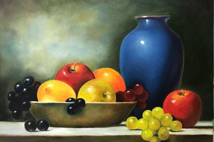 Hướng Dẫn Cách Vẽ Tranh Tĩnh Vật Màu Đơn Giản Cho Người Mới