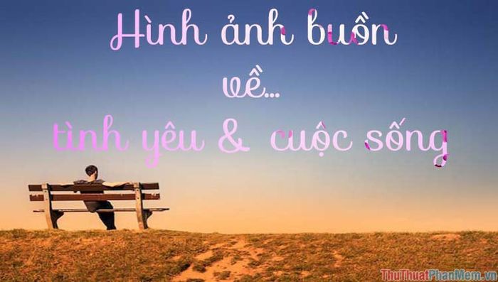 Những hình ảnh buồn đẹp về tình yêu và cuộc sống