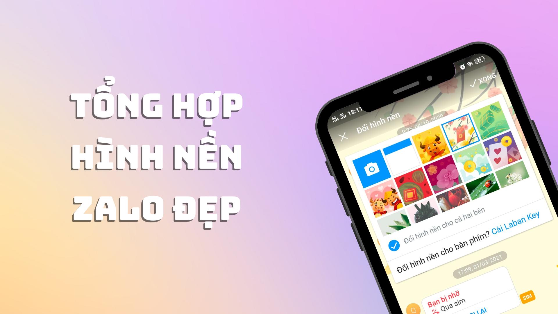 Tổng hợp hình nền Zalo đẹp ngầu mà bạn không nên bỏ qua