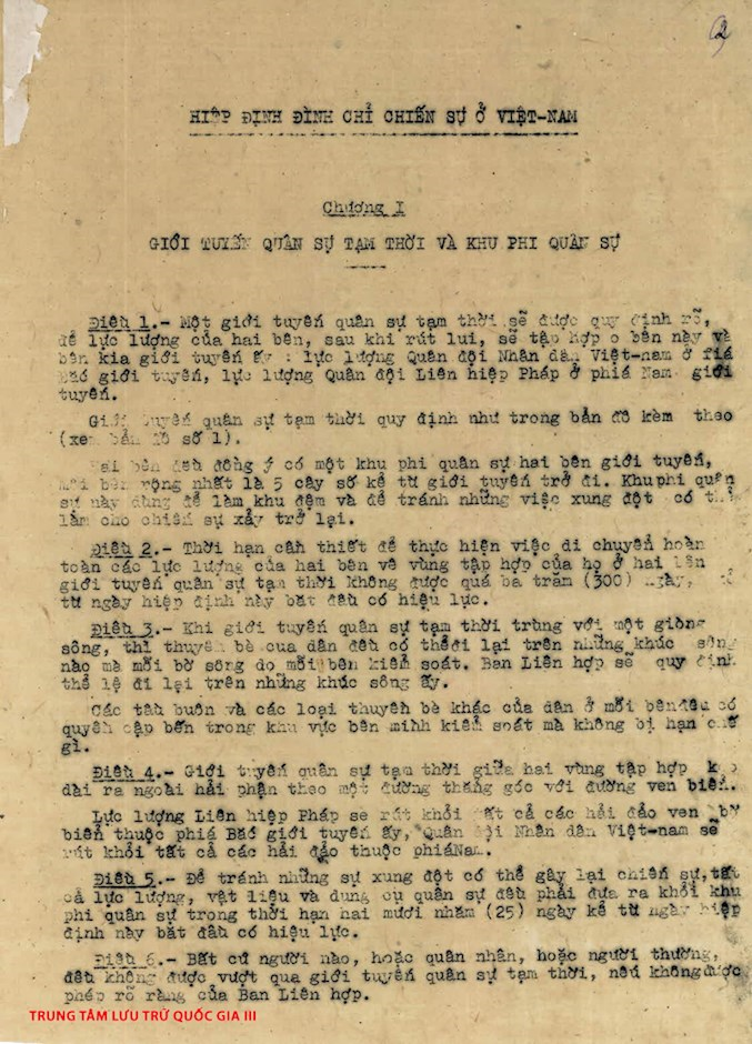 Ngày 22-7-1954: Bác căn dặn “Cả nước đồng lòng, muôn người như một, chúng ta nhất định thắng lợi”