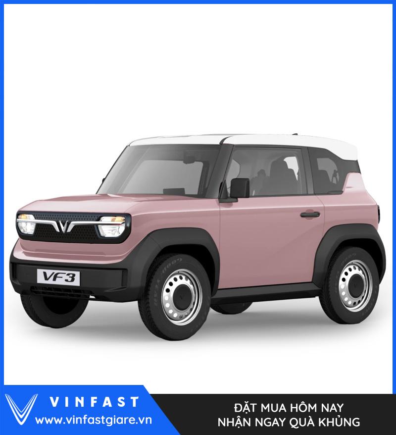 VF3 màu hồng phấn