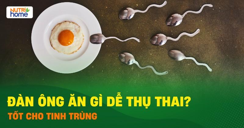 Đàn ông ăn gì để dễ thụ thai?