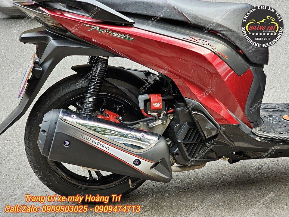 Ốp pô kiểu Sh 300i độ cho xe Sh VN