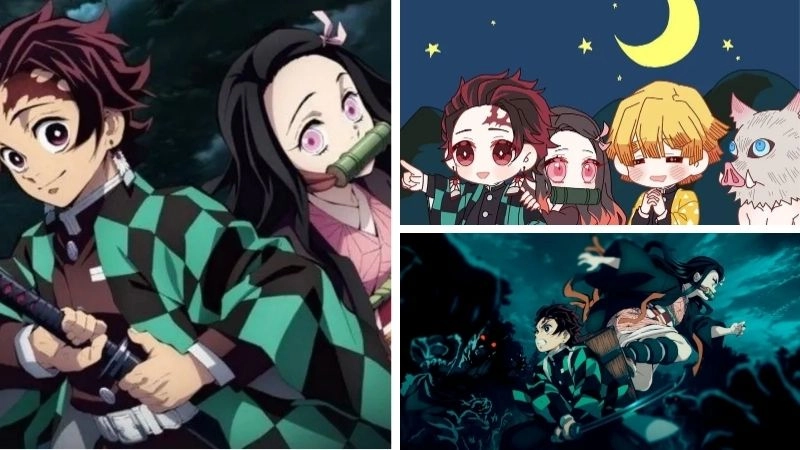 Bộ ảnh Tanjiro chibi dễ thương đầy cảm xúc khiến fan mê mẩn