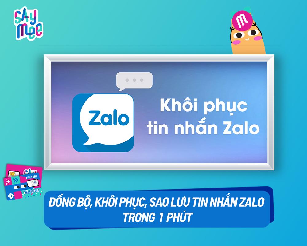 Cách đồng bộ, khôi phục sao lưu tin nhắn Zalo trên máy tính, điện thoại chỉ trong 1'
