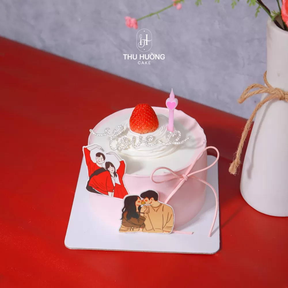 Bánh kem mini cặp đôi cute