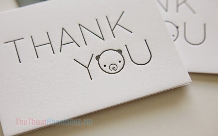 Những bức ảnh động cảm ơn đẹp mắt