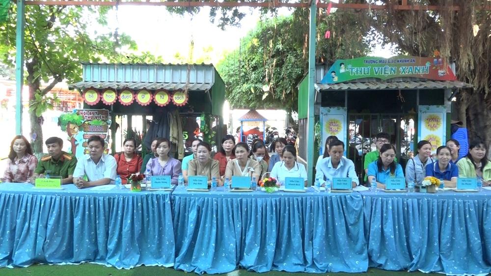 Trường Mẫu giáo Khánh An: Ngày hội “An toàn giao thông”