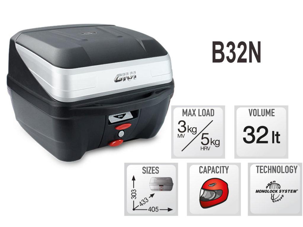 Thùng Givi cho xe Yamaha YB125SP