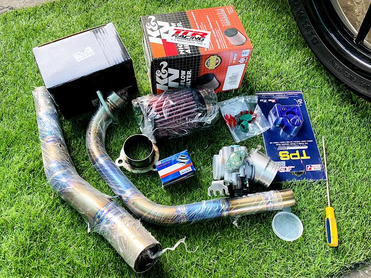 Tản mạn độ xe, nhập môn độ xe Satria Fi, Raider Fi P1