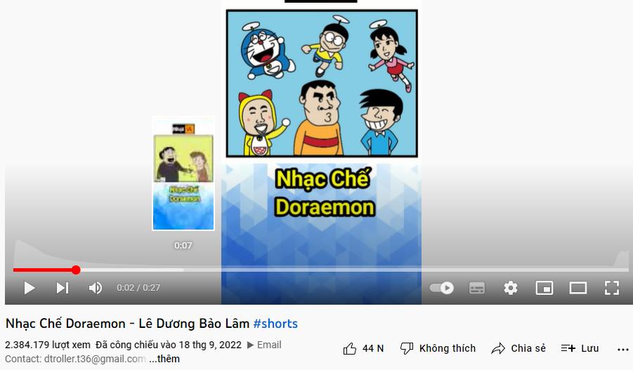 Vụ bài hát chế "Doremon": Nhạc chế nhảm làm hại tâm hồn trẻ thơ