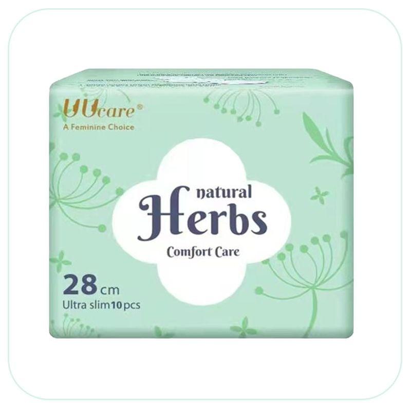 Băng Vệ Sinh UUcare Thảo Dược Ngày Và Đêm Natural Herb 28cm - Gói 10 Miếng (Che tên sản phẩm khi giao hàng)