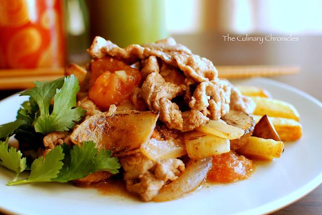 Thịt Bò Xào Khoai Tây (Vietnamese Stir Fry Beef and&nbsp;Potatoes)