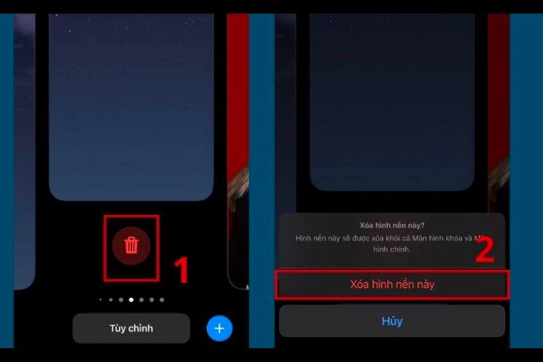 Hướng dẫn cách xóa hình nền trên iPhone iOS 16 nhanh nhất