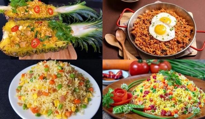 5 công thức món cơm rang thập cẩm ngon như ngoài quán